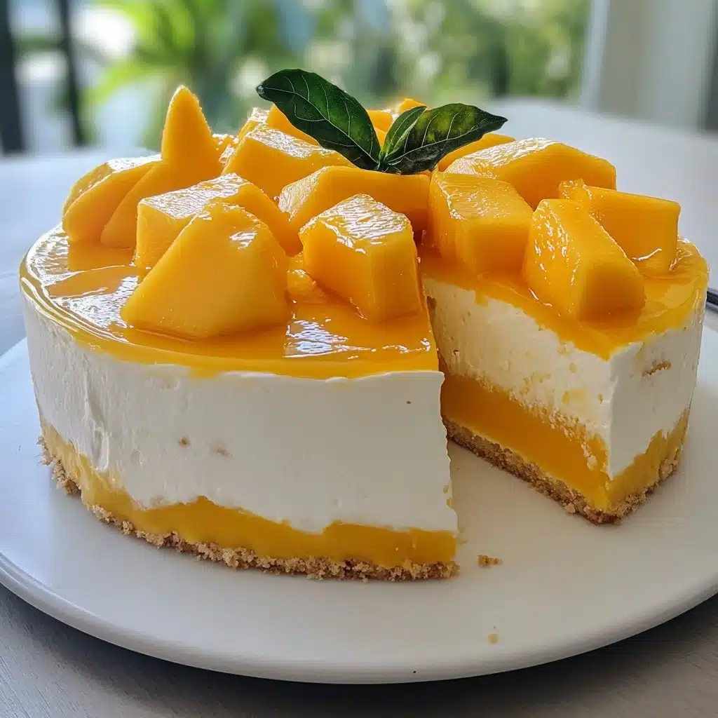 Mango Mousse Cake 10 Mango Mousse Cake
