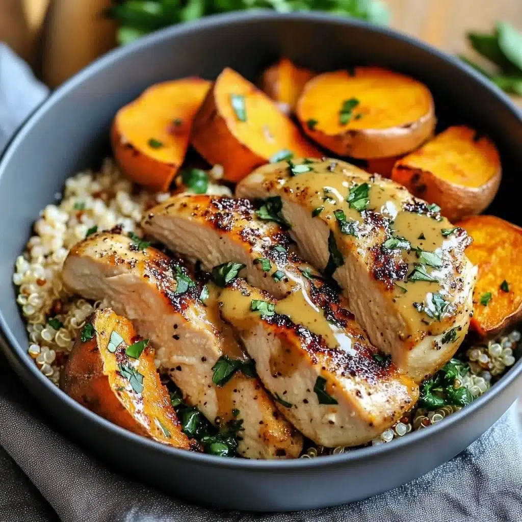 Maple Dijon Chicken & Sweet Potato Bowls That Comfort Your Soul