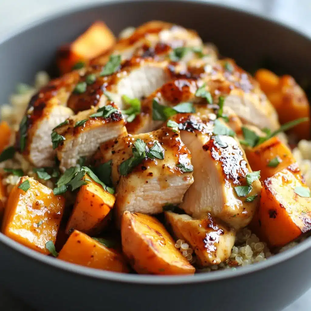 Maple Dijon Chicken & Sweet Potato Bowls That Comfort Your Soul