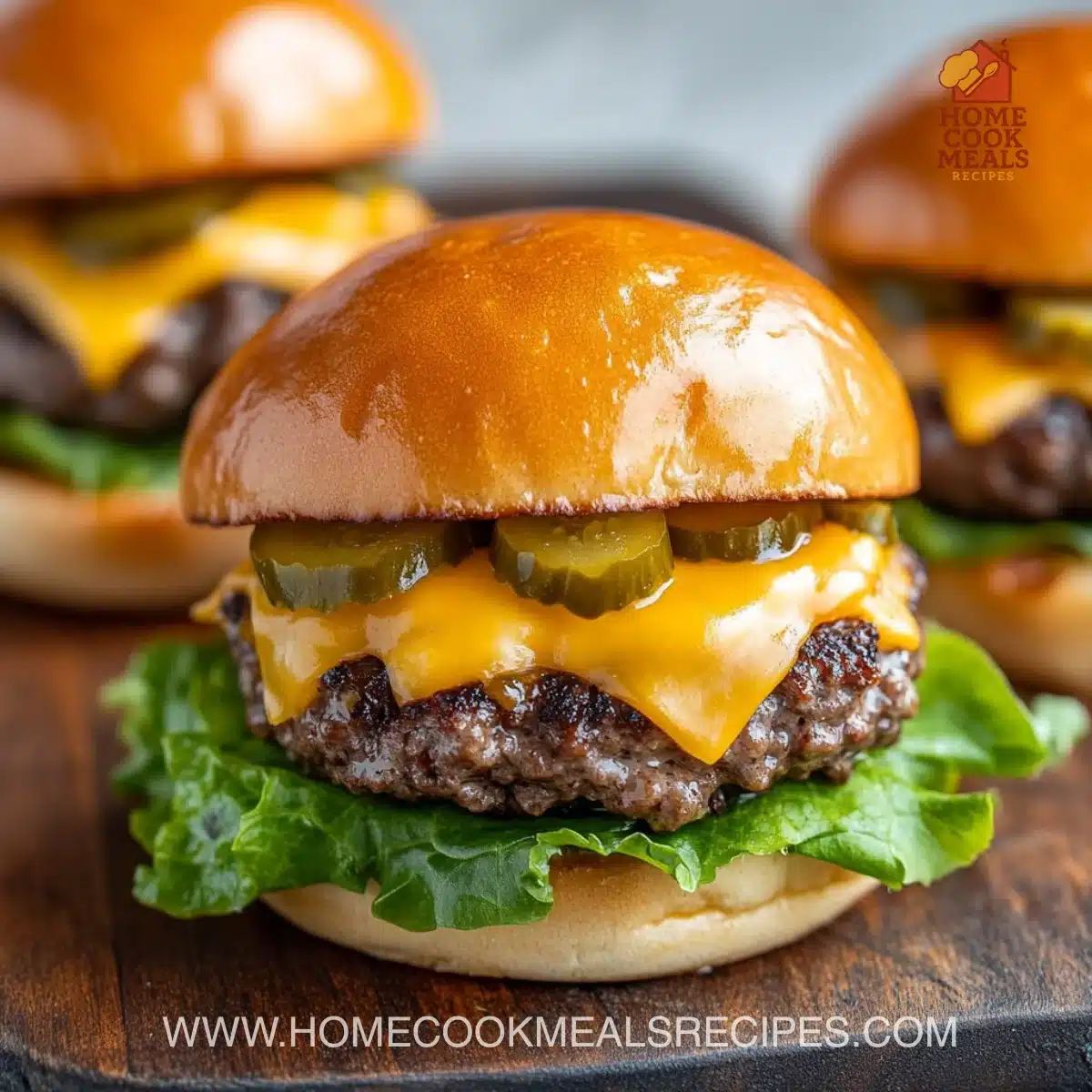 Mini Big Mac Cheeseburgers 5 Mini Big Mac Cheeseburgers