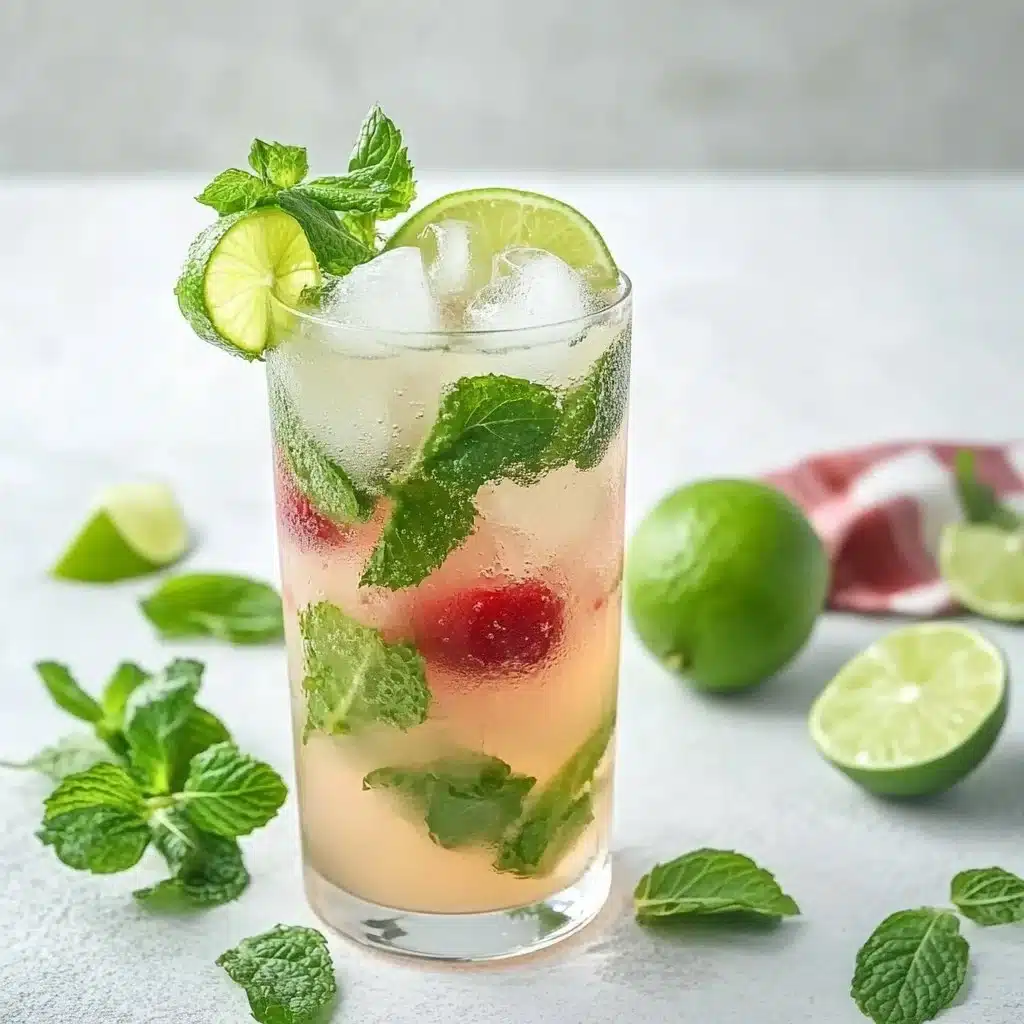 Non-Alcoholic Mojito Mocktail