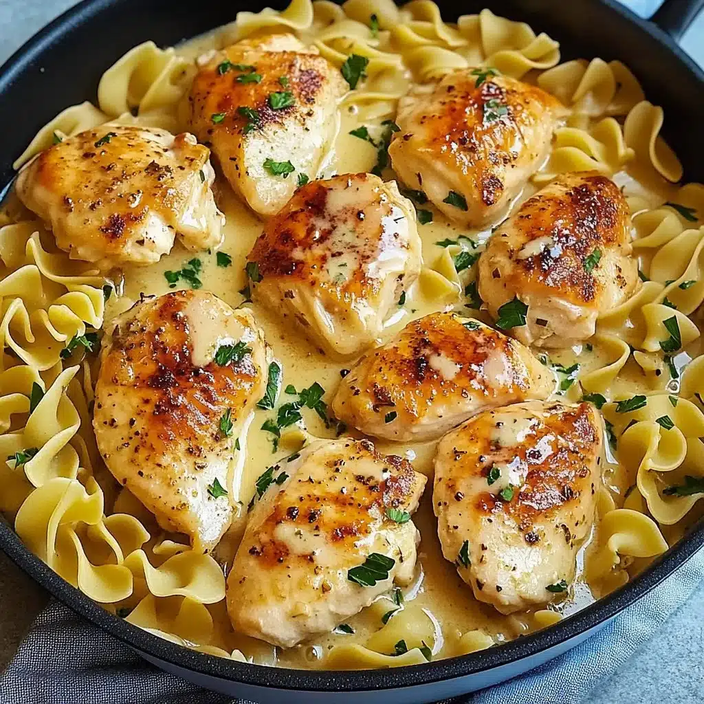 One-Pan Chicken with Buttered Noodles