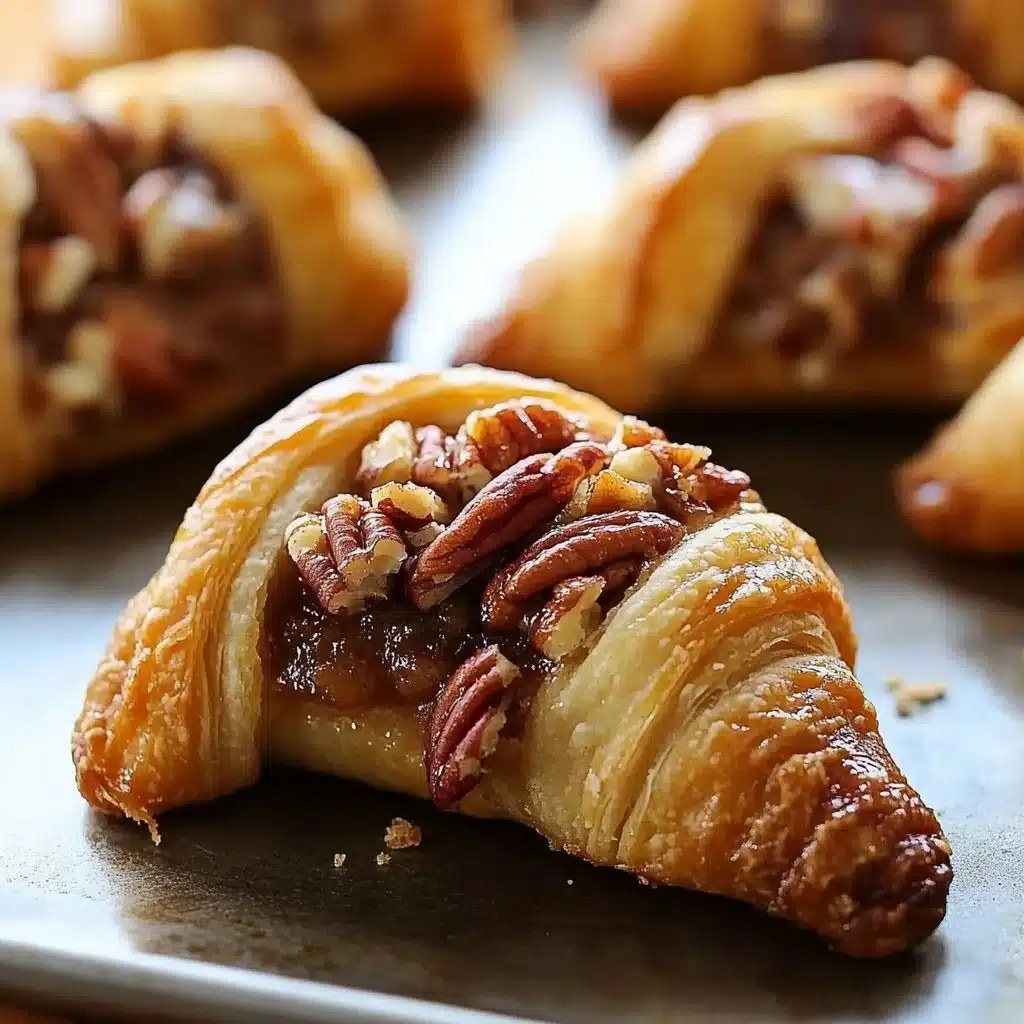 Pecan Pie Crescents Recipe