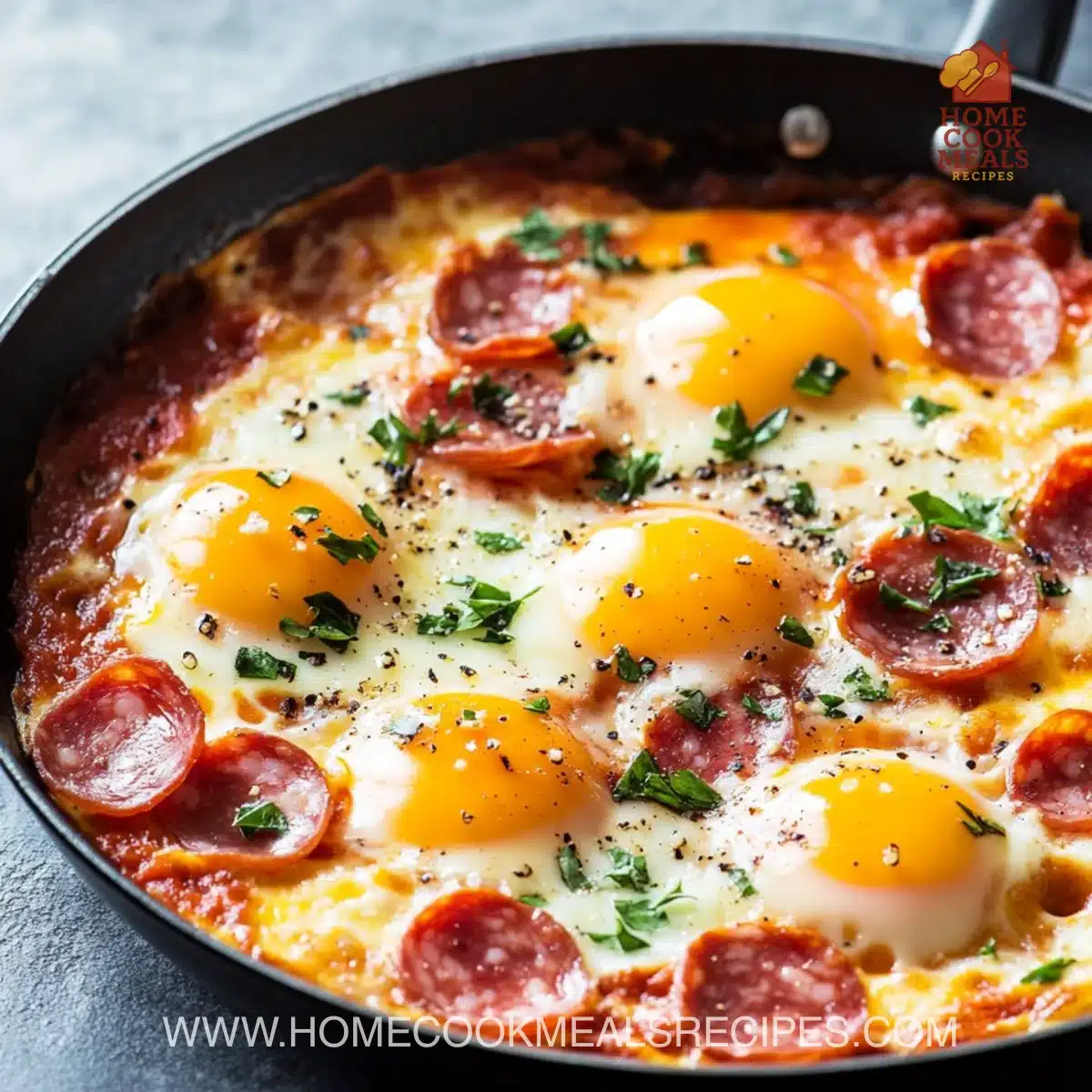 Pizza Eggs 6 Pizza Eggs