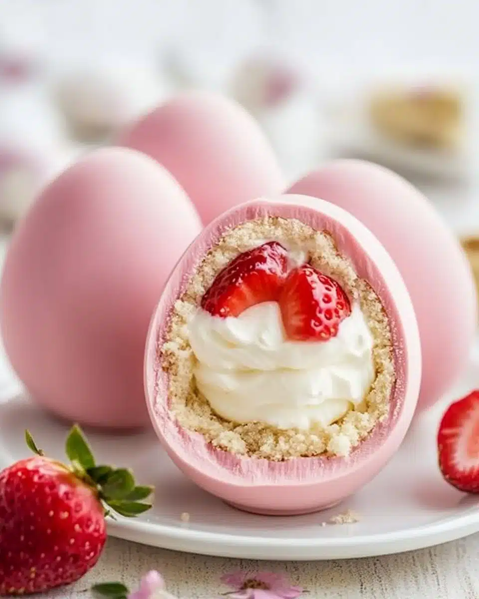 Strawberry Shortcake Easter Egg Bombs