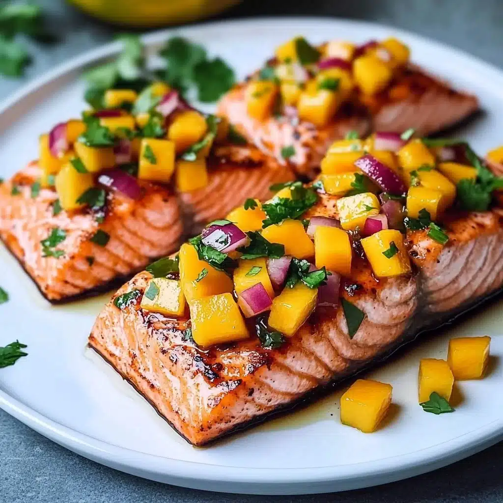 Sweet and Savory Salmon with Mango Salsa 6 Sweet and Savory Salmon with Mango Salsa