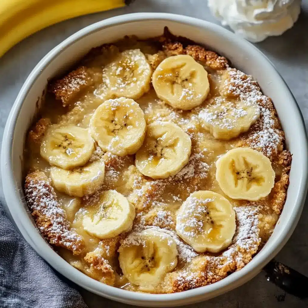 The Best Southern Banana Cobbler Dessert