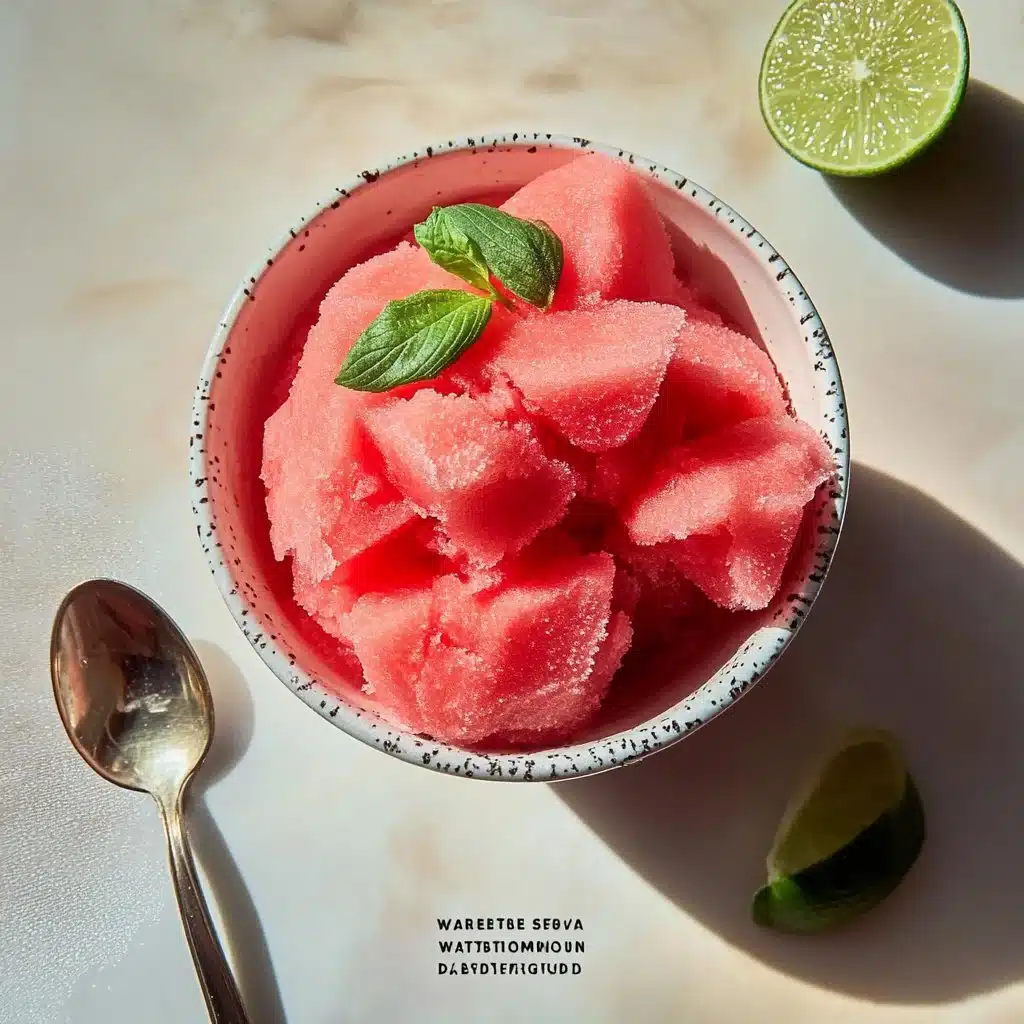 Watermelon Sorbet 8 Watermelon Sorbet