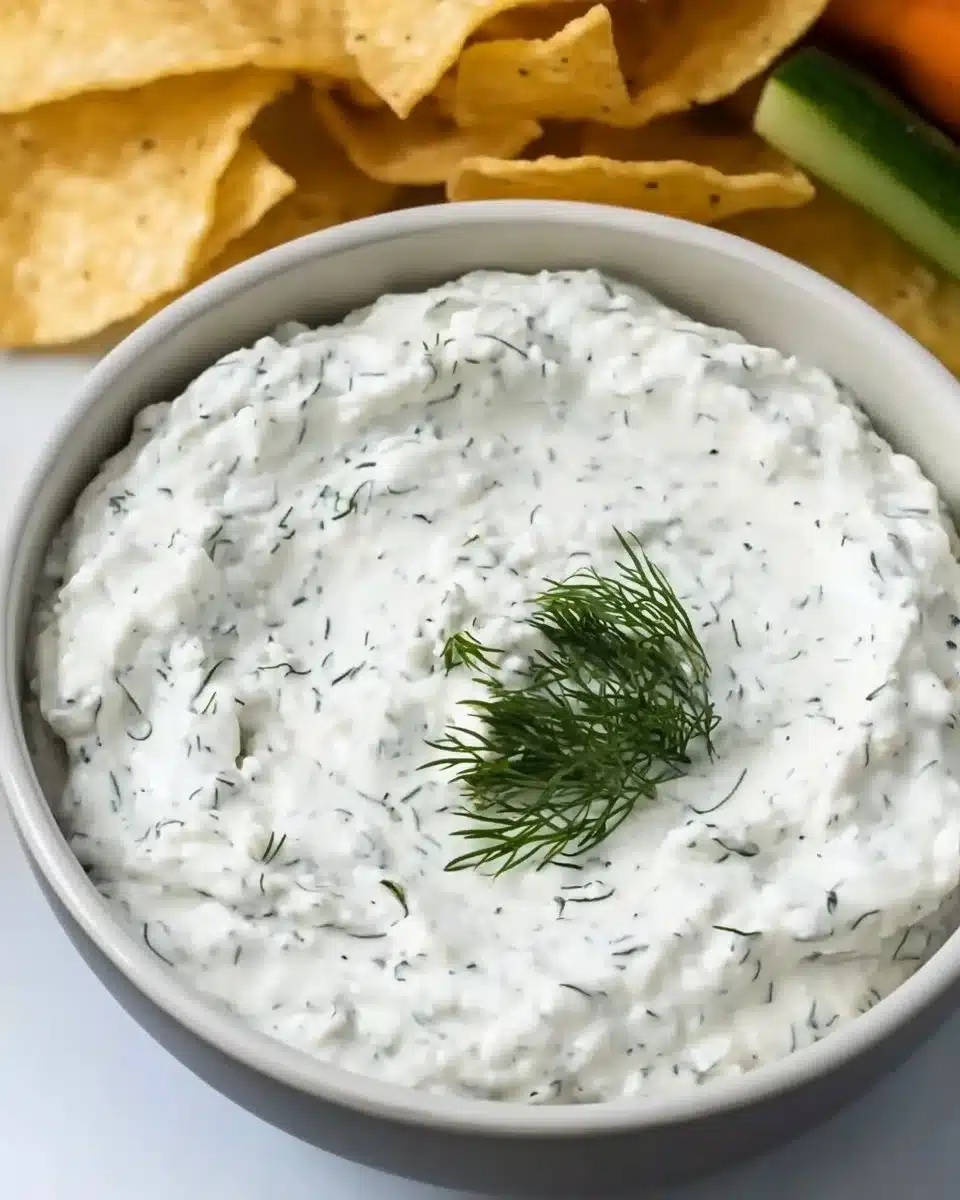 Whipped Cottage Cheese Dip