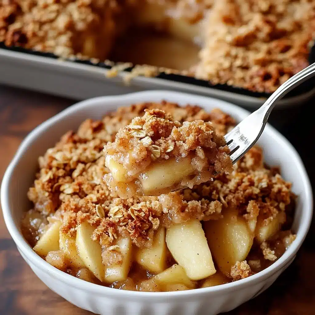 Baked Apple Crumble