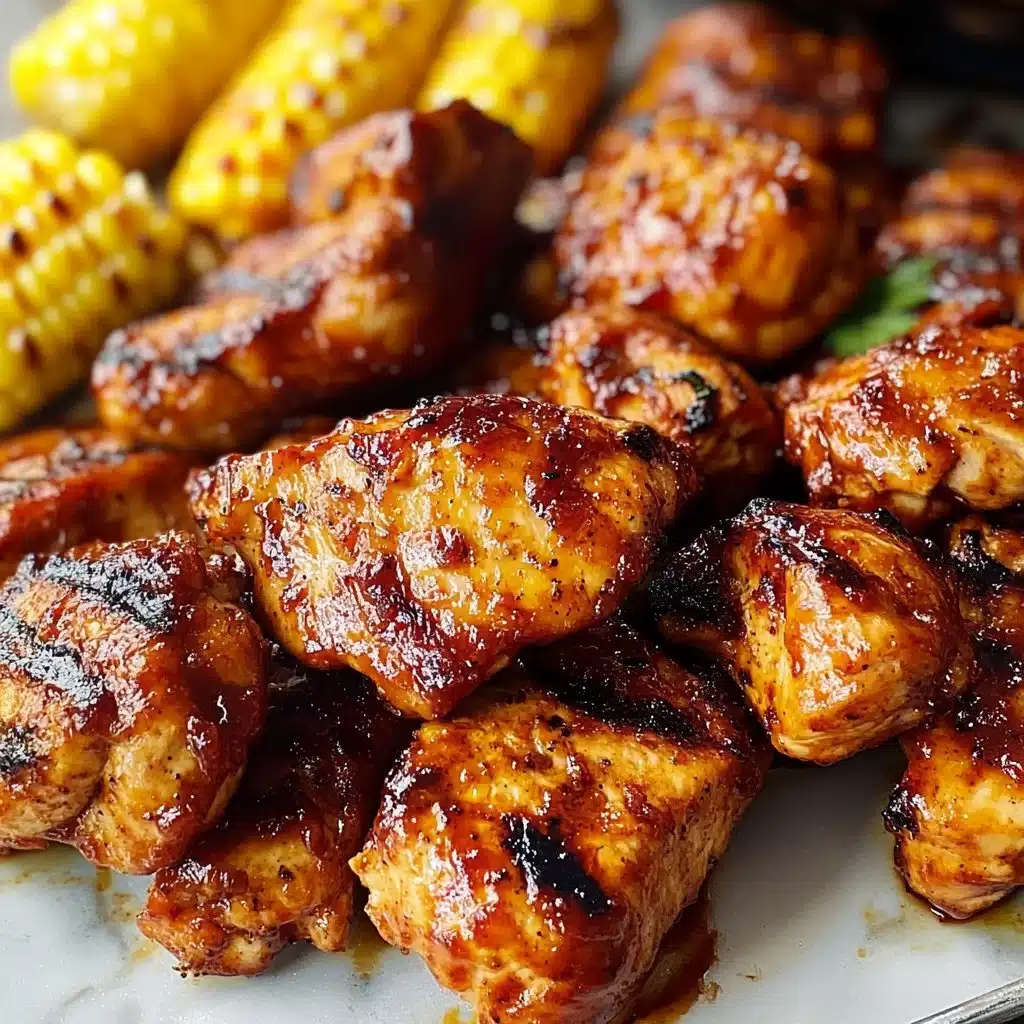Blackstone BBQ Chicken and Corn