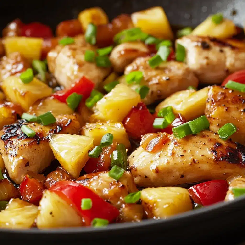 Blackstone Pineapple Chicken