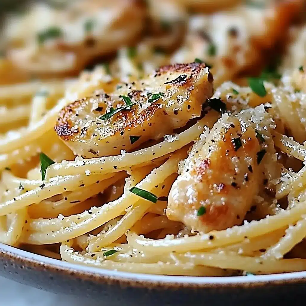 Garlic Lemon Parmesan Pasta