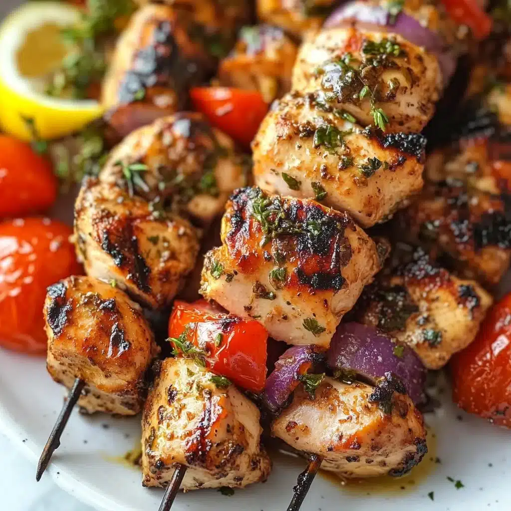 Greek Chicken Kabobs