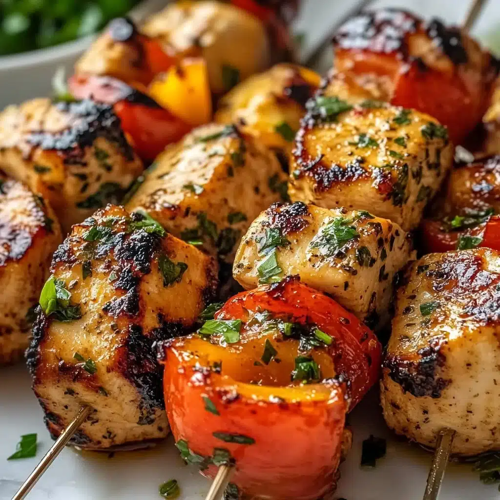 Greek Marinated Chicken Kabobs