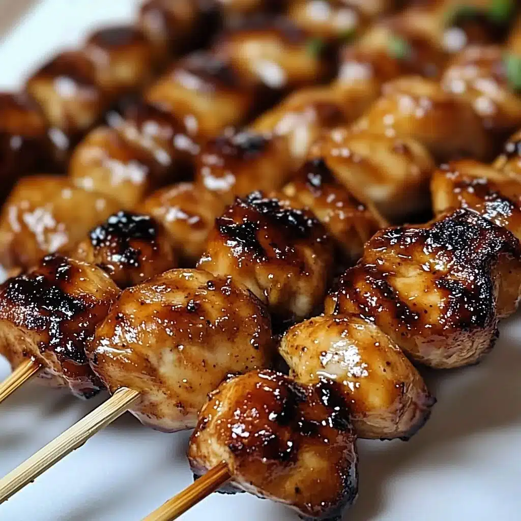 Grilled Chicken Yakitori Skewers