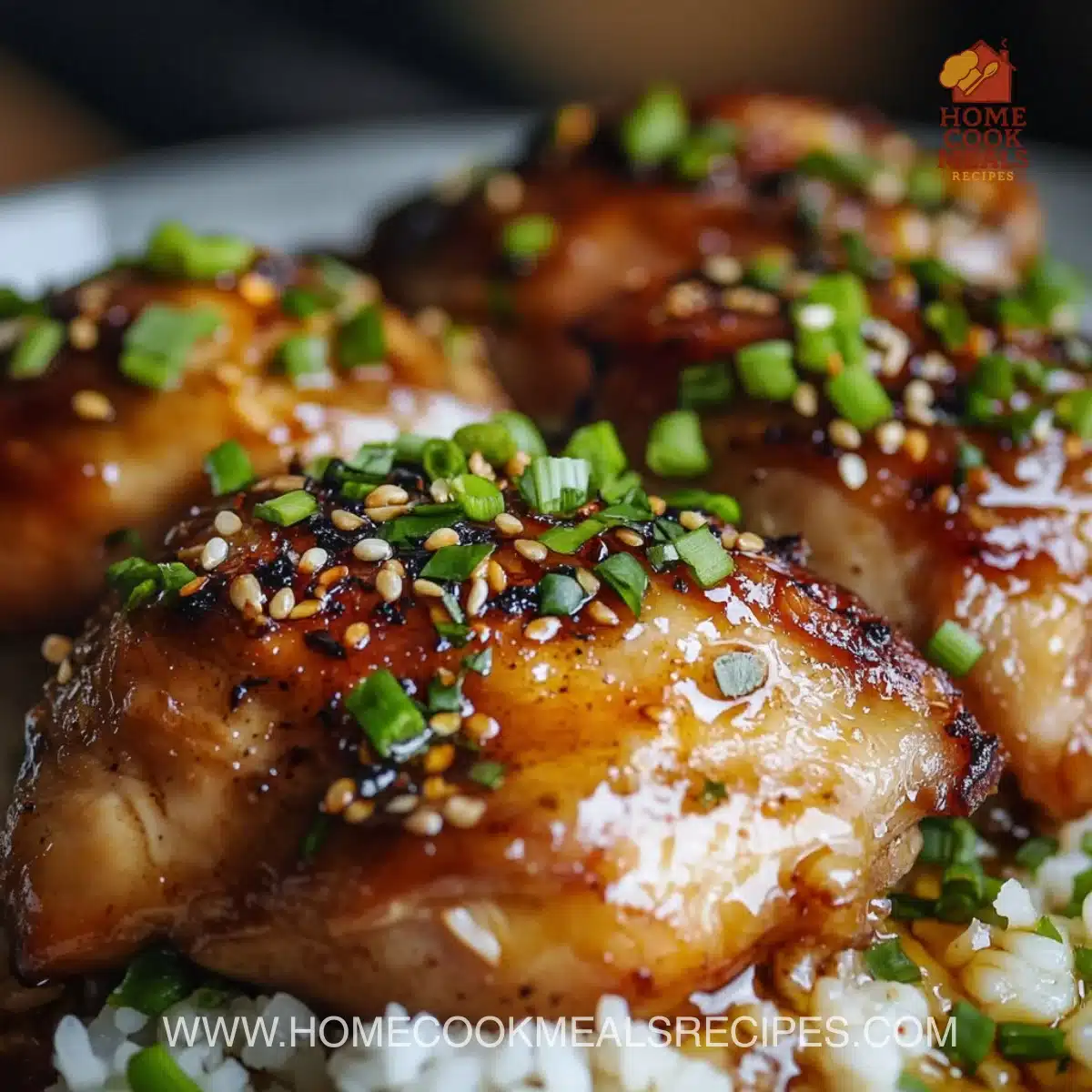 Deliciously grilled Huli Huli Chicken with a tropical marinade