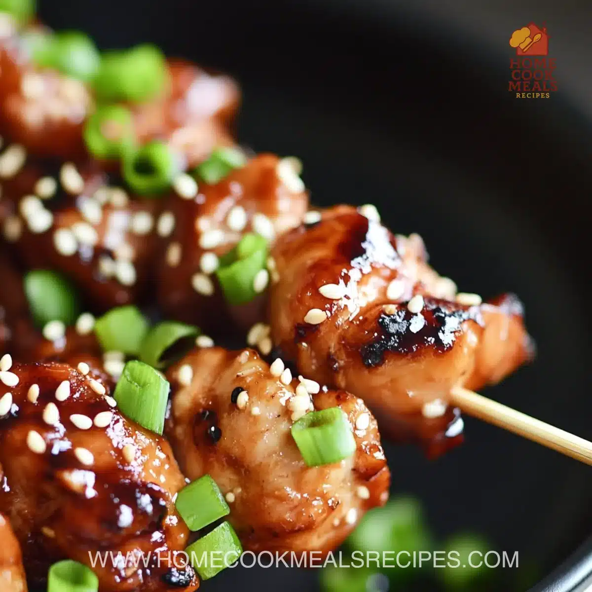 Korean Chicken Skewers