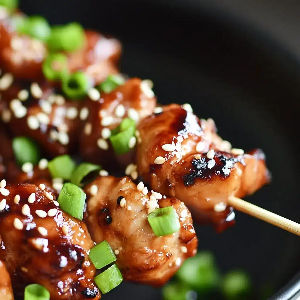 Korean Chicken Skewers