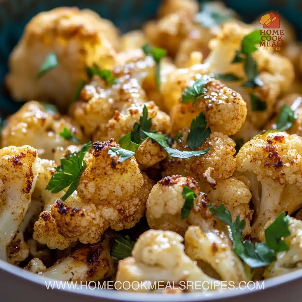 Moroccan Cauliflower with Tahini-Honey 5 Moroccan Cauliflower with Tahini-Honey
