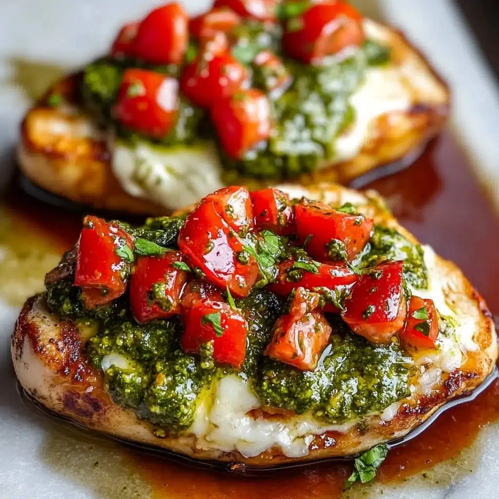 Pesto Bruschetta Chicken