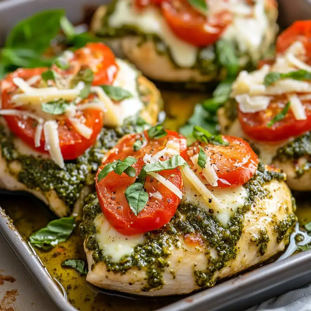 Pesto Bruschetta Chicken