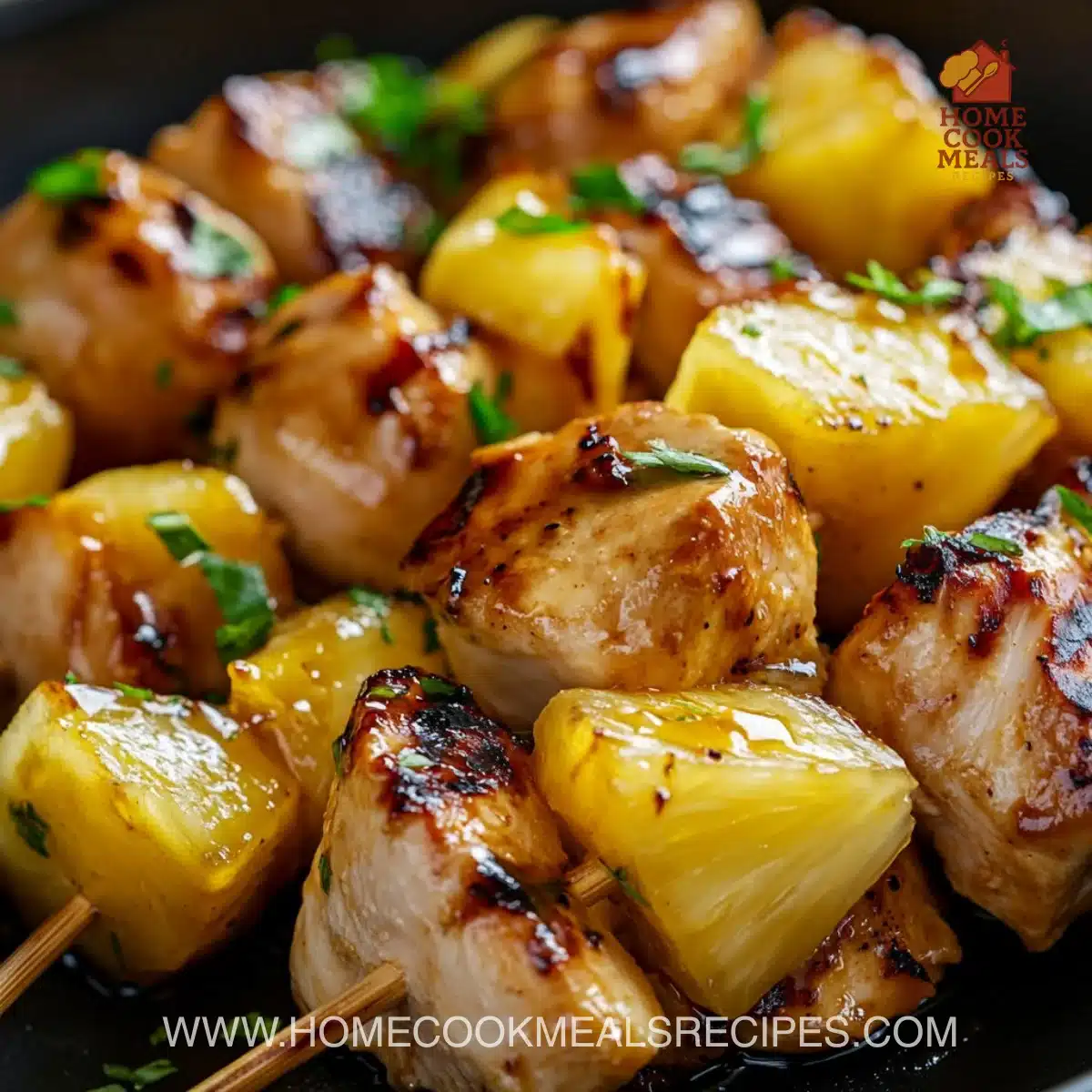 Pineapple Chicken Kabobs