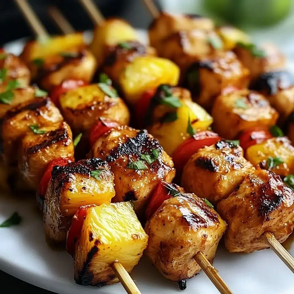 Pineapple Chicken Kabobs