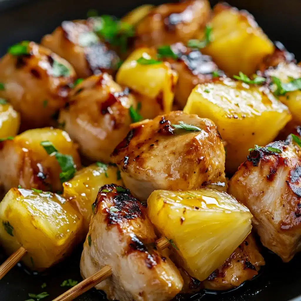 Pineapple Chicken Kabobs
