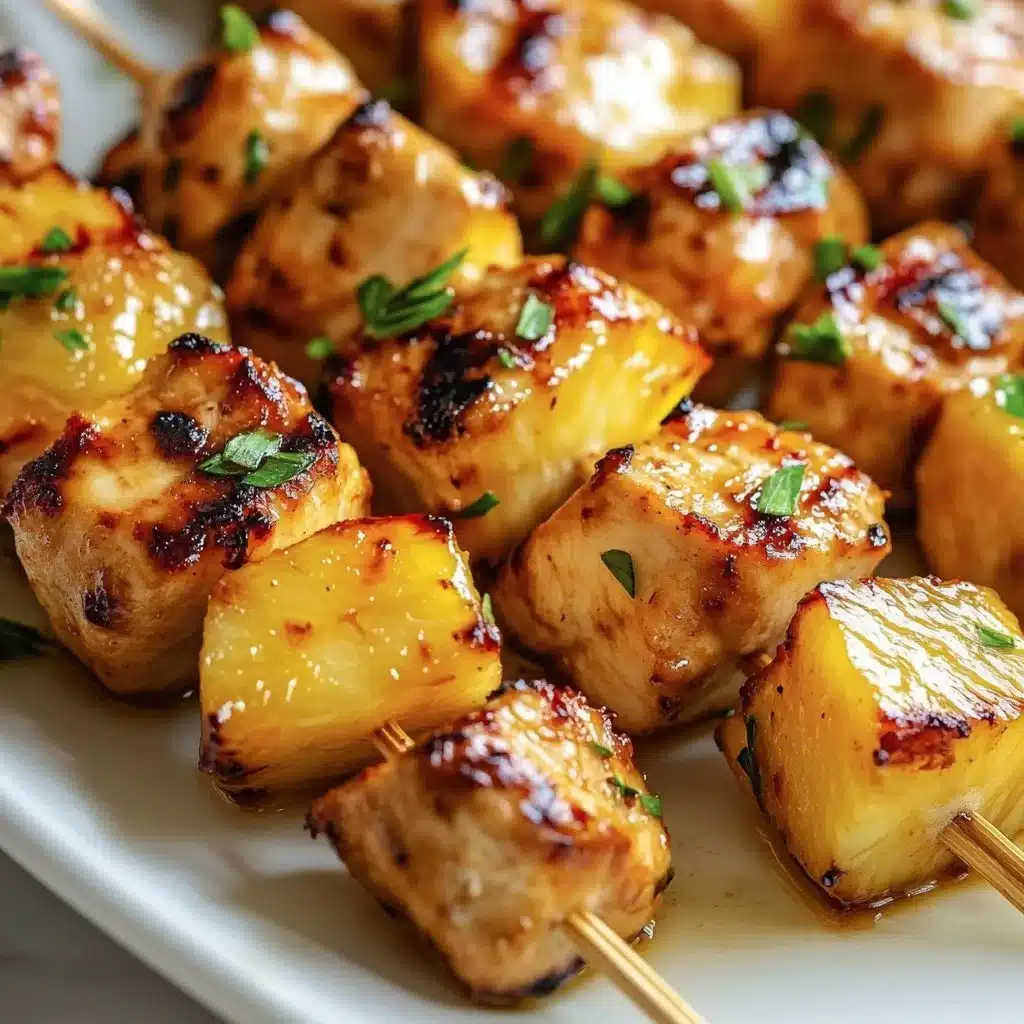Pineapple Chicken Kabobs