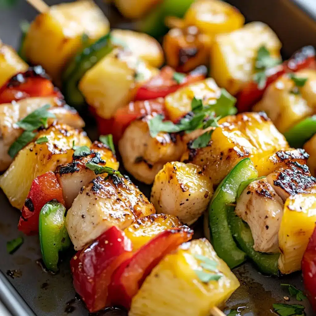 Pineapple Chicken Kabobs