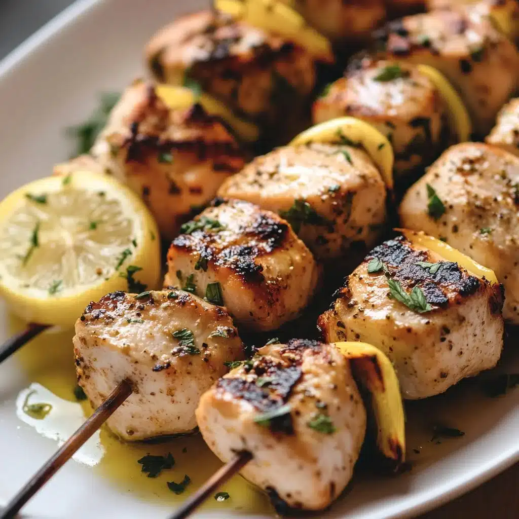 Yogurt Marinade Chicken Kebabs