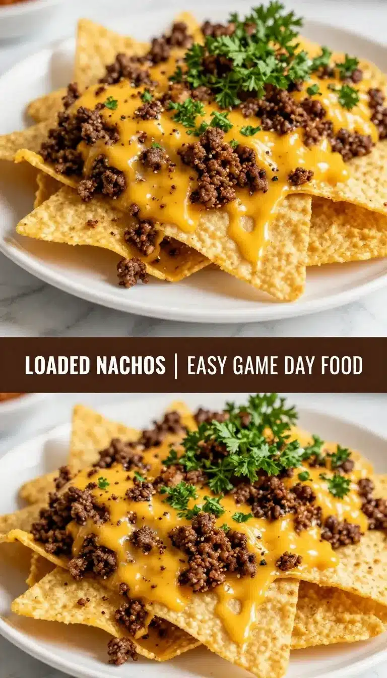 Loaded Nachos | Easy Game Day Food 5 pin 26 img3 pin
