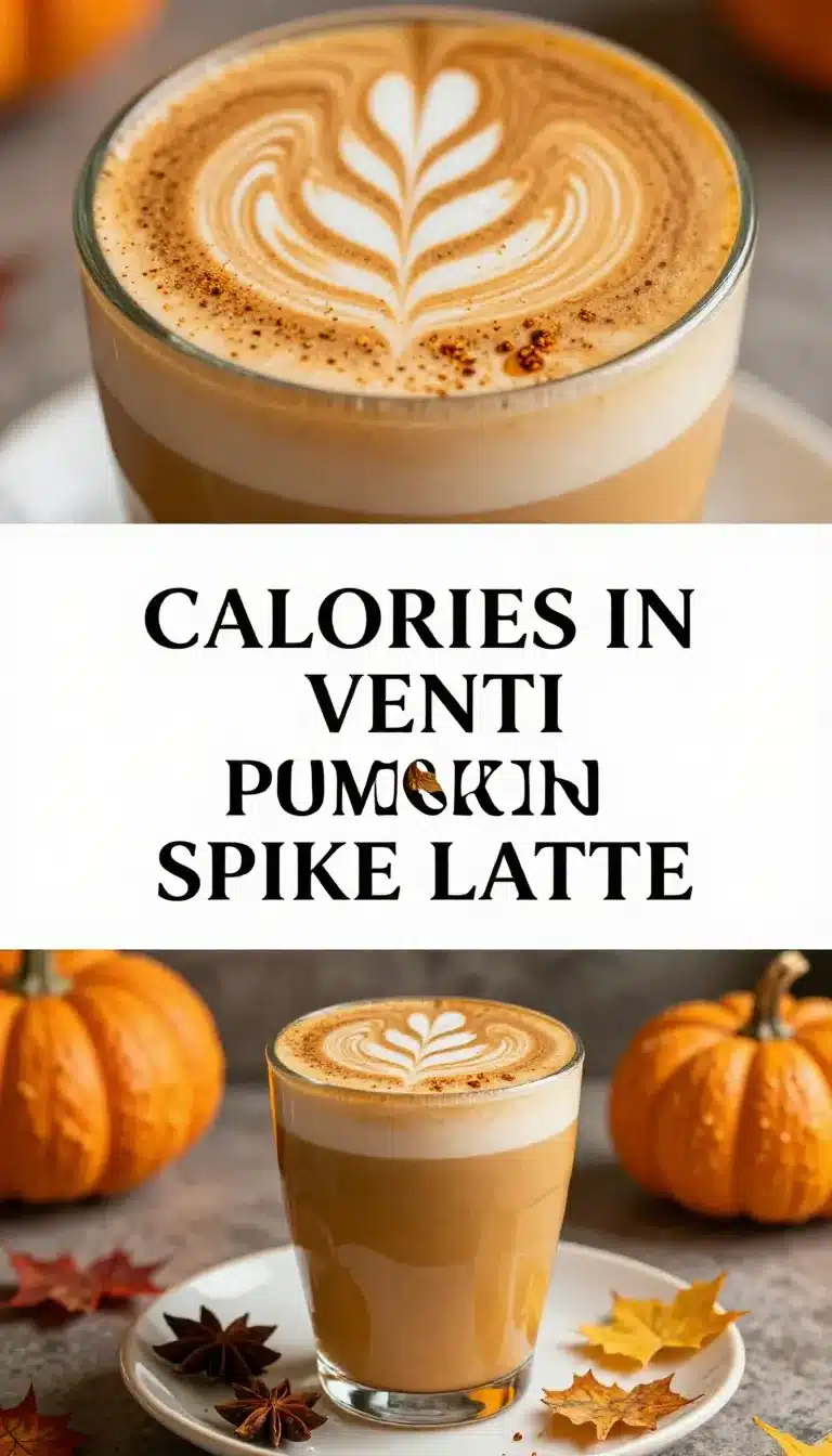 Pumpkin Spice Latte Starbucks Calories Venti 3 A venti-sized Pumpkin Spice Latte from Starbucks placed on a wooden table.