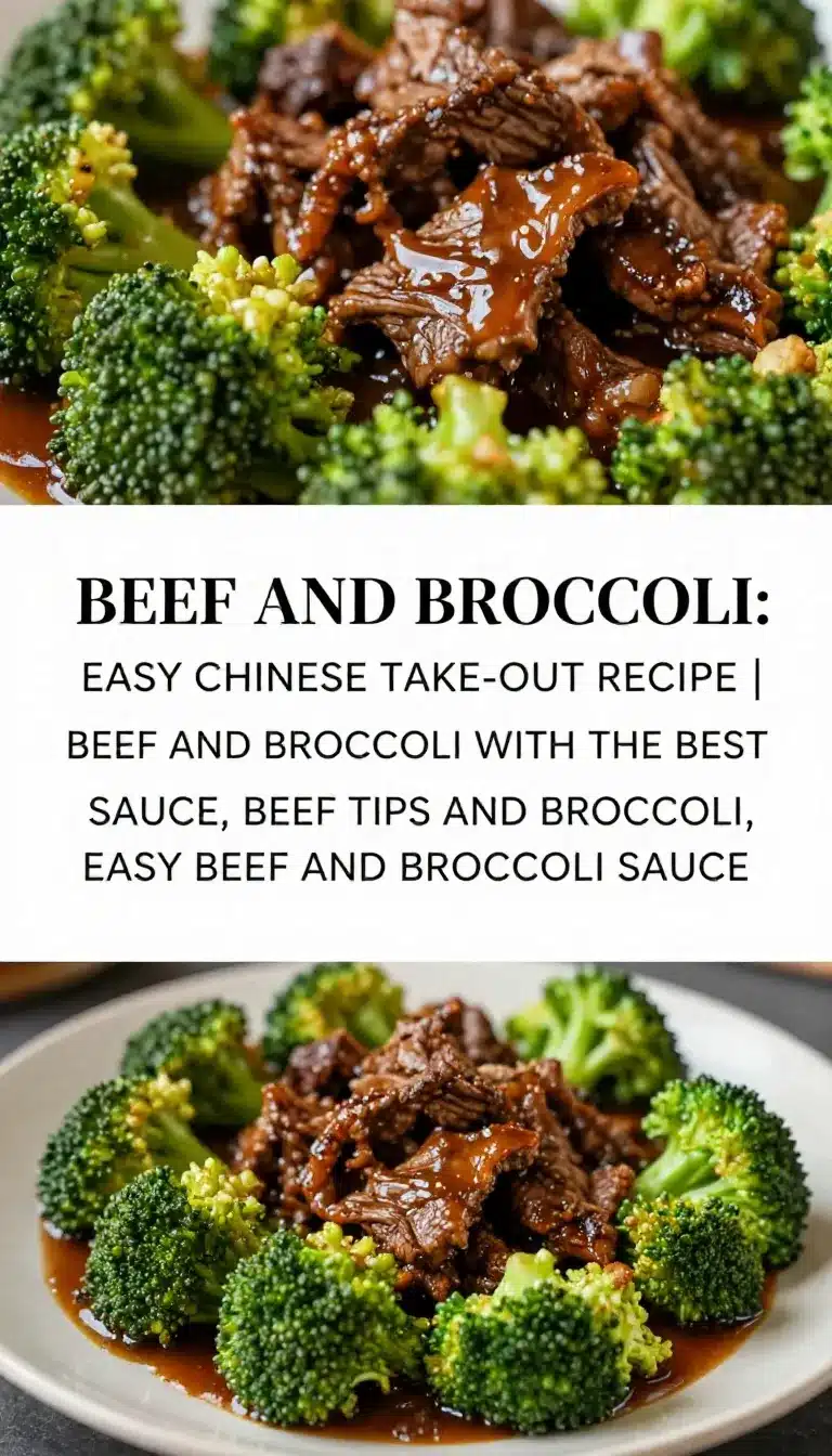Beef and Broccoli: Easy Chinese Take-Out Recipe | Beef and broccoli with the best sauce, Beef tips and broccoli, Easy beef and broccoli sauce 3 pin 58 img3 pin