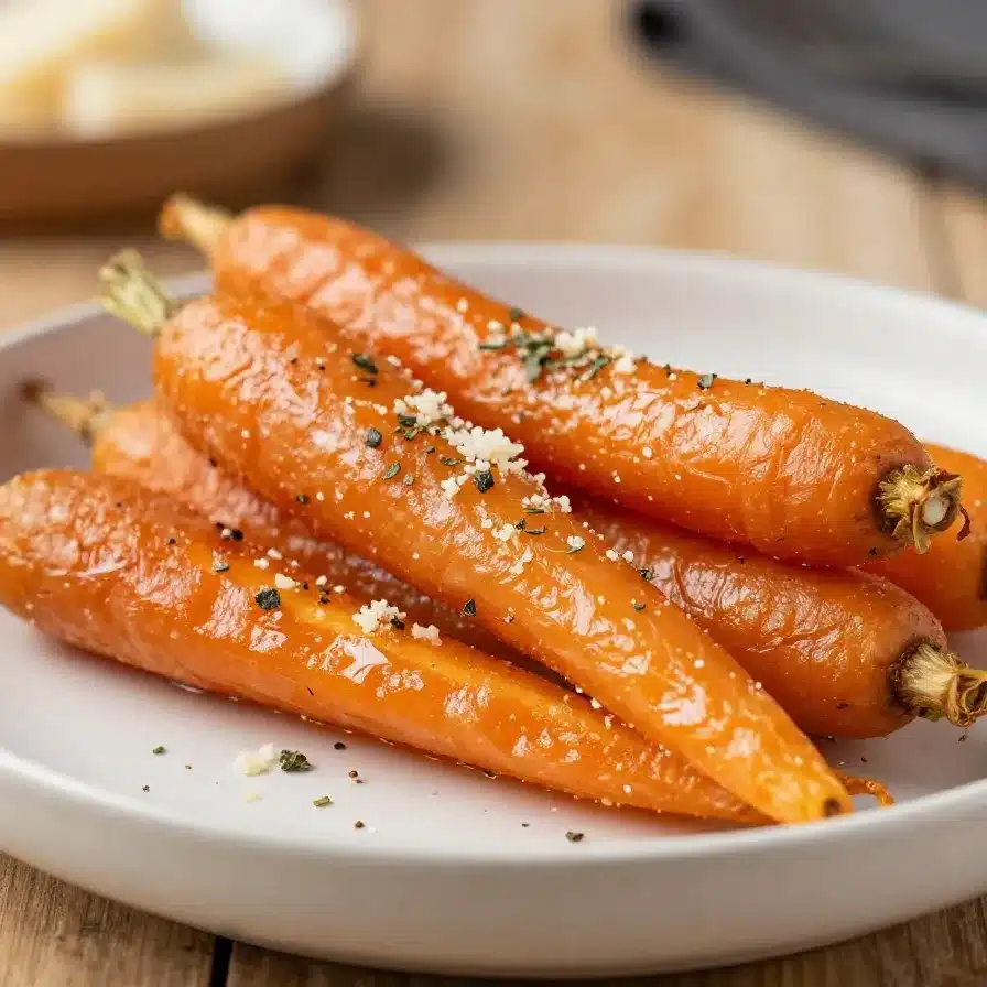 A Delicious Side Dish 2 A beautifully plated side dish featuring roasted vegetables and herbs
